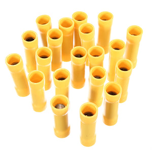 20pc Insulated Straight Wire Butt Connector Electrical Crimp Terminal