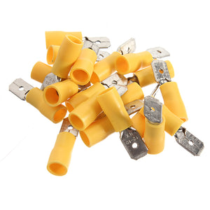 20pcs 4-6mm Insulated Electrical Wire Crimp Terminal Connector