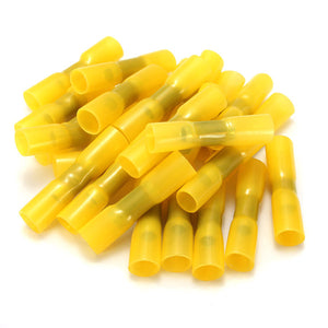 20Pcs Heat Shrink Butt Crimp Terminal Connector Insulated Crimp