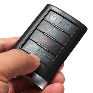 6 Buttons Smart Keyless Remote Car Key Shell Case for Cadillac 2012