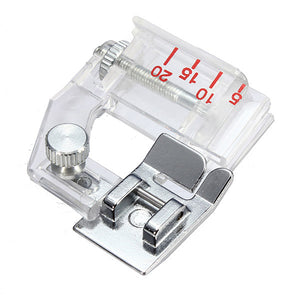 Adjustable Bias Binder Edge Presser Foot Sewing Machines Accessories