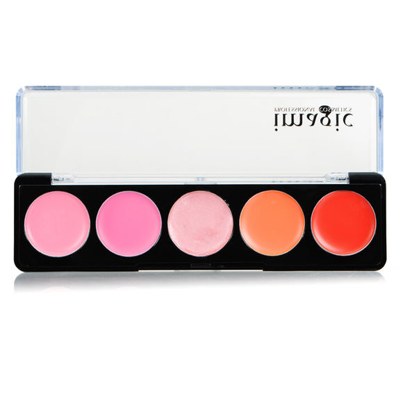 IM 5 Colors lipstick Lip Gloss Palette