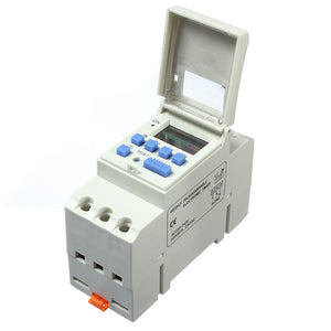 DANIU THC15A 220-240V 16A DIN Rail Digital Programmable Timer Switch