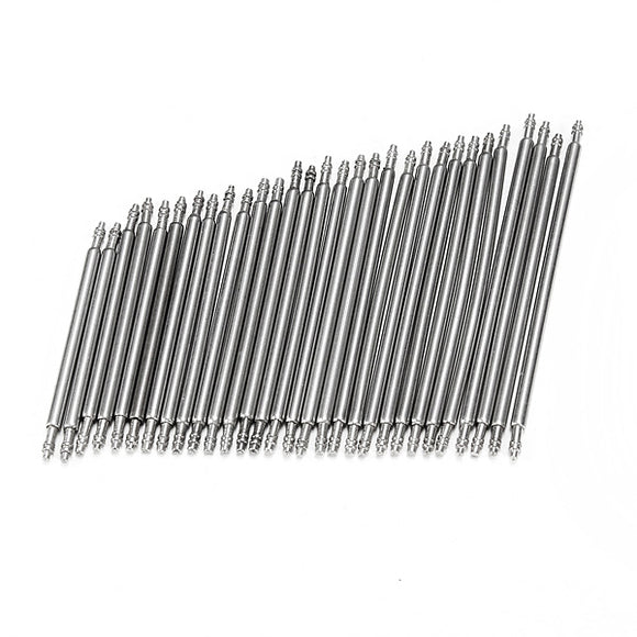 30pcs 23-37mm Double Flange Watch Band Strap Link Pin Spring Bar