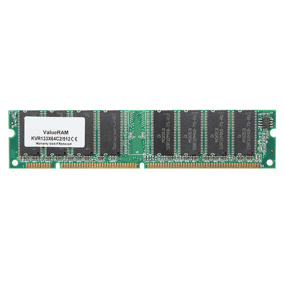 512MB PC133 SDRAM PC DIMM NON-ECC NON-REG 168 Pin Desktop Memory Ram