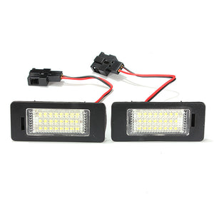 24 LED License Plate Light for Audi TT Q5 A4 A5 S5 VW Passat R36 2008