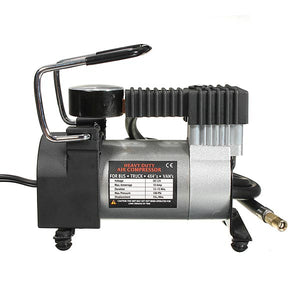 Heavy Duty Portable 12V 140PSI Auto Tire Inflator Pump Air Compressor