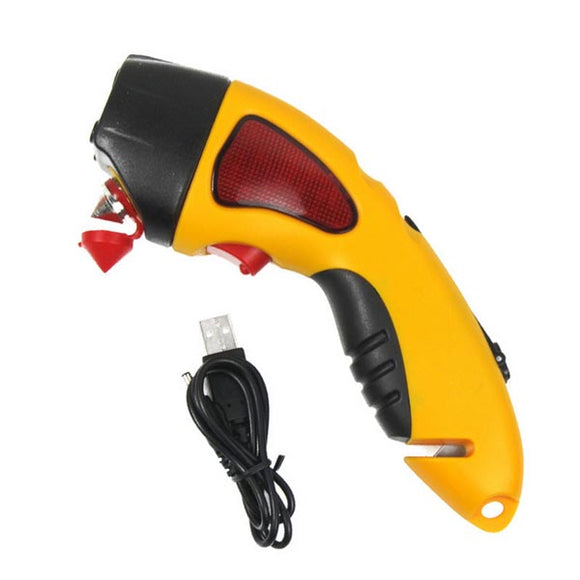 Multifunctional Life-saving Hammer Flashlight Broken Windows Device