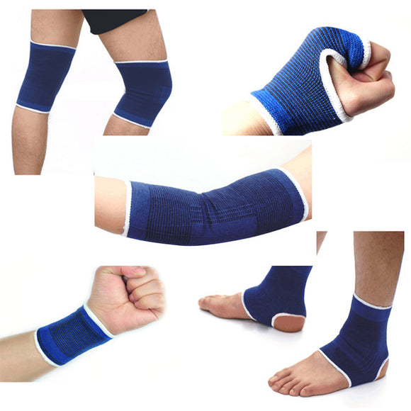 5pcs Or set Elastic Protector Palm Arm Wrist Knee Ankle Pad Protector