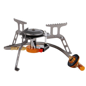 Foldable Outdoor Mini Camping Stainless Steel Gas Stove