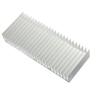 2Pcs 150x60x25mm Aluminum Heat Sink Heat Sink Cooling