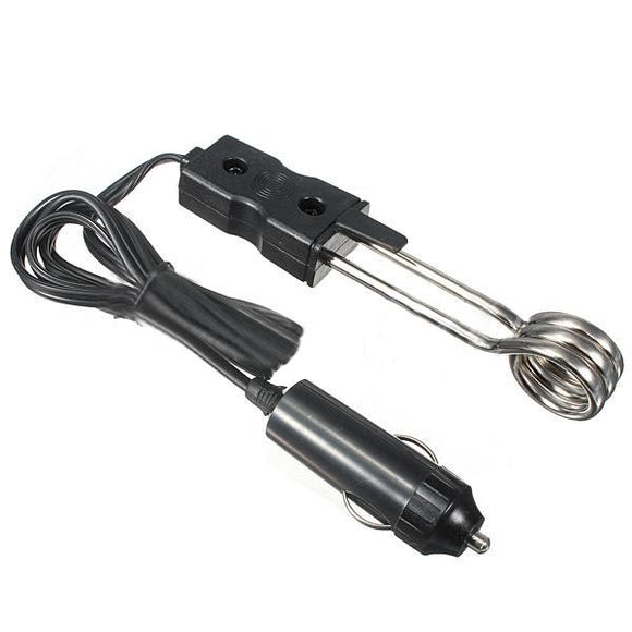 12V Car Hot Immersion Electric Heater Element Kettle Mug Van