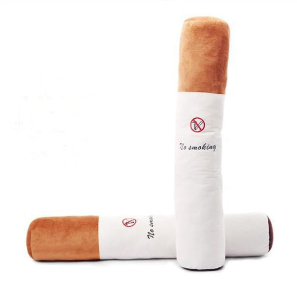 80CM Plush Cigarette No Smoking Pillow