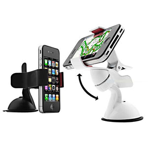 360 Angle Rotating Car Sucker Bracket Holder For iPhone Smartphone