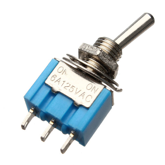 3 Pins Toggle Switch AC 125V 6A 2 Position SPDT