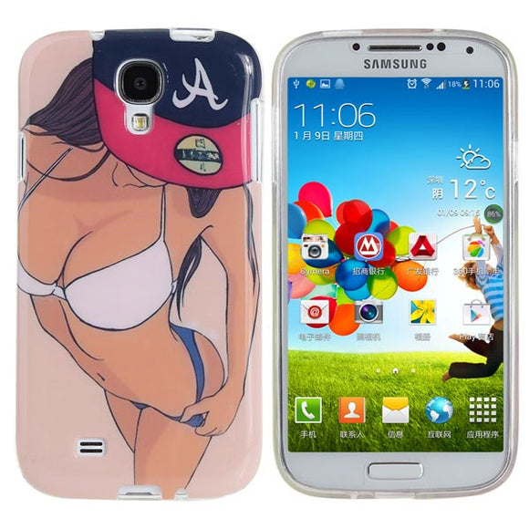 Sexy Bikini TPU Protective Back Cover Case For Samsung Galaxy S4 I9500