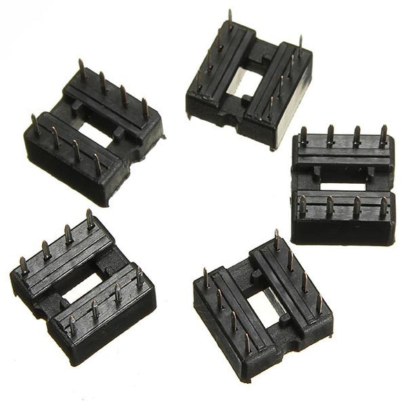 50pcs 2.54mm 8 Pin IC DIP Integrated Circuit Sockets Adaptor