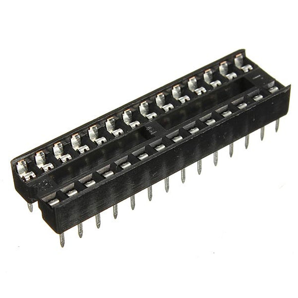 10pcs 28 Pins IC DIP 2.54mm Wide Integrated Circuit Sockets Adaptor