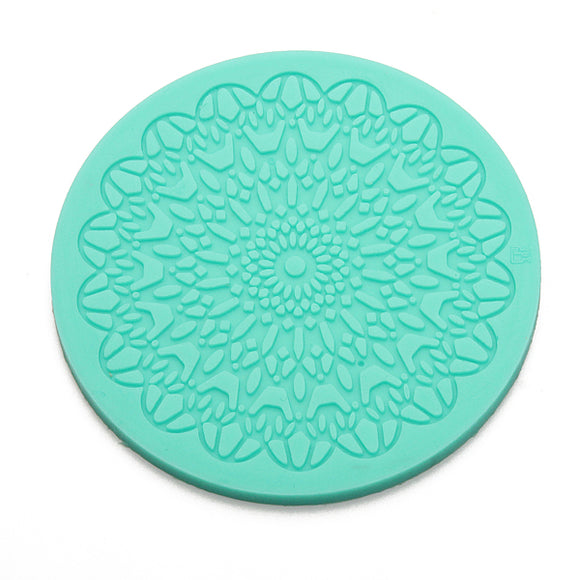 Lace Cake Embossing Silicone Mold Icing Sugarcraft Mold