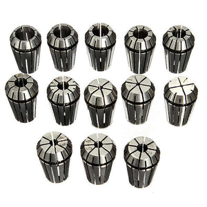 Drillpro 13pcs 1-13mm ER20 CNC Carving Machine Milling Chuck Collets