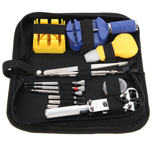 Watch Repair Tool Kit Set Case Opener Link Spring Bar Tweezer