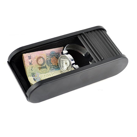 Car Multifunctional Phone Money Wallet Key Storage Box Bag Black