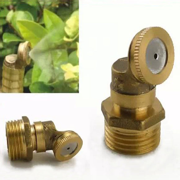 Brass Agricultural Mist Spray Nozzle Garden Irrigation System