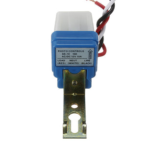 Photocell Street Light Photoswitch Sensor Auto On Off Switch DC 12V