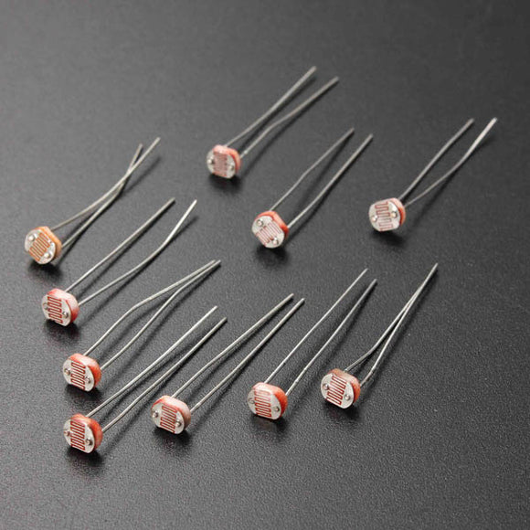 50Pcs 5MM Light Dependent Resistor Photoresistor GL5528 LDR