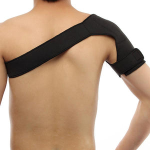 Shoulder Magnetic Support Back Heat Heating Belt Wraps Sport