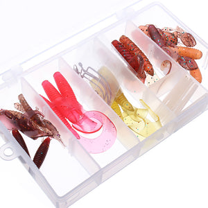 Lure Soft Bait Set Soft Bait Fishing Tackle Fishing Lure Set