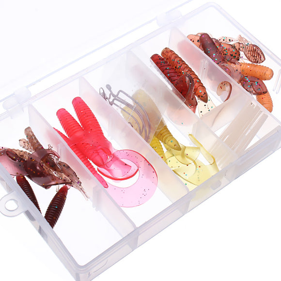 Lure Soft Bait Set Soft Bait Fishing Tackle Fishing Lure Set