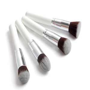 4 PCS Professional Powder Brush Facial Care Cosmetic Makeup Brush Tool