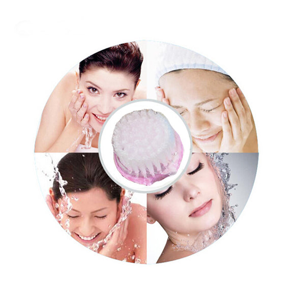 Soft Bristle Exfoliating Facial Brush Face Care Cleaning Wash Cap