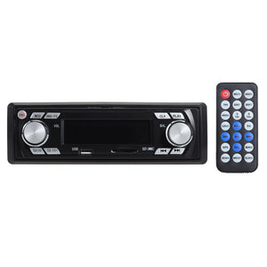 In Dash Stereo LCD SDHC SD Car MP3 Player  FM Radio With USB Host