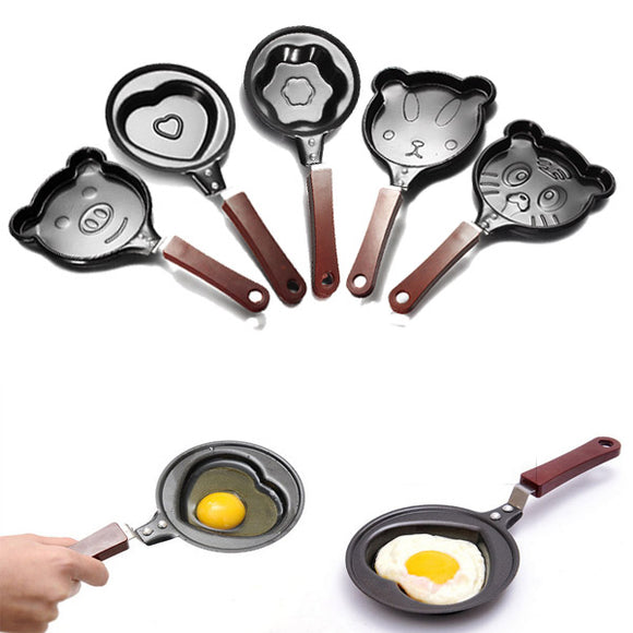 Mini Non Stick Cartoon Omelette Fry Pan Egg Frying Pan