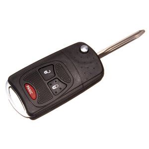 Three Buttons Remote Key Shell Case for Chrysler Dodge With Blade