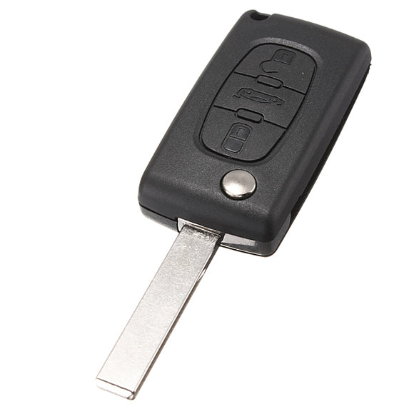 5 Button 5 Bin Remote Key Fob Case Flip Blade for Volvo S80 S60 V50 V70 XC70 XC90