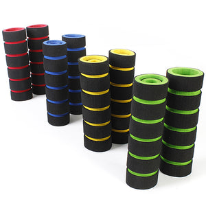 4pcs Motorcycle Handlebar Grip Cover Set Soft Non Slip Foam