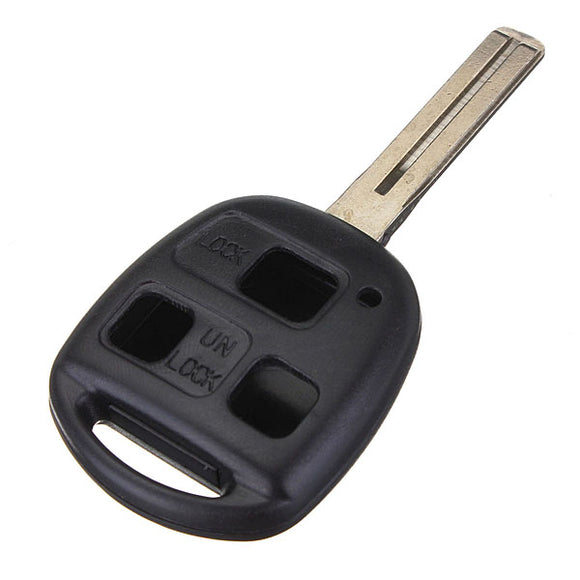 3 Button Remote Key Fob Case Shell Blade For LEXUS IS200 GS300