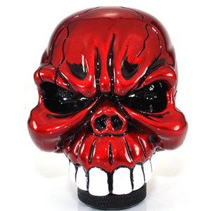 Universal Car Chrome Skull Gear Stick Shift Knob Lever