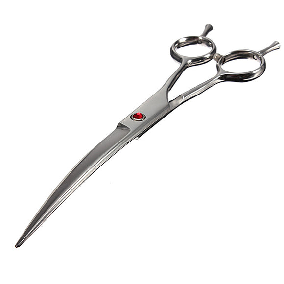 7 Inch Pet Curved Hair Cutting Grooming Scissor