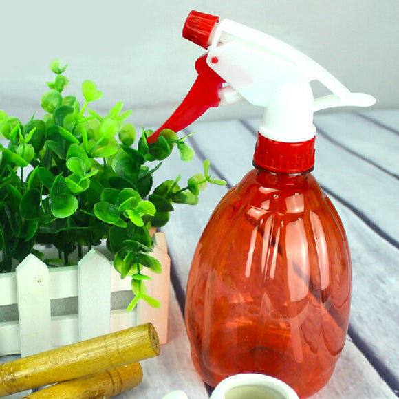 Red Plastic Garden Watering Cans Pressure Sprayer Plant Watering Pot