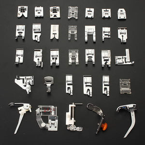 Sewing Machine Presser Foot Feet Kit Set For Brother Singer Janome