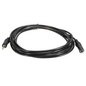 3.5mm Male To Female Stereo Audio AUX Auxiliary MP3 Extension Cable