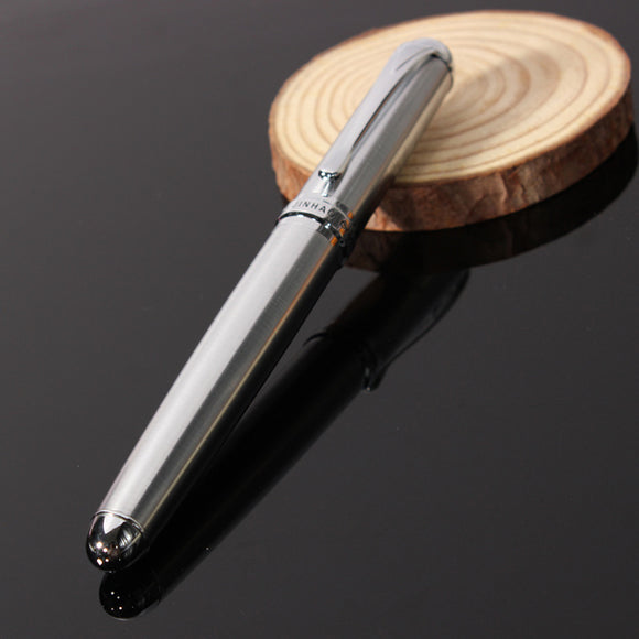 Jinhao X750 Valued Silver Stainless  M Nib Fountain Pen