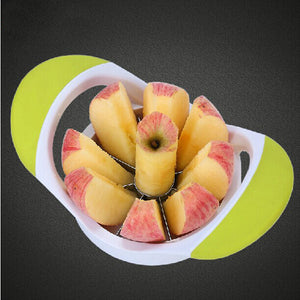 Stainless Steel Apple Corer Slicer Cutter Splitter With Ergonomic Anti-slip Handle