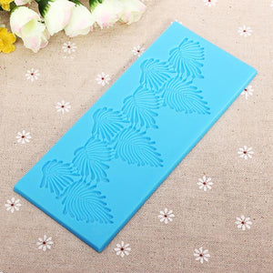 Silicone Leaves Lace Cake Mold Cake Decorating Sugar Creative Baking Accessories