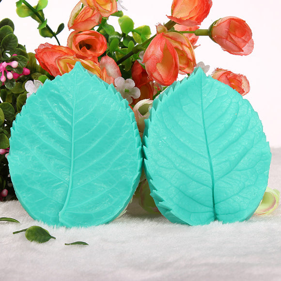 Leaf Press Mold Shaped Silicone Mould Cake Decoration Fondant