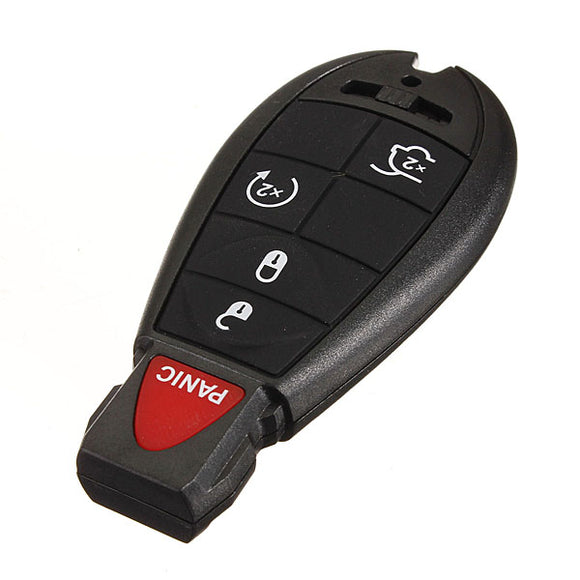 5 Buttons Key Fob Keyless Entry Remote Transmitter for Jeep